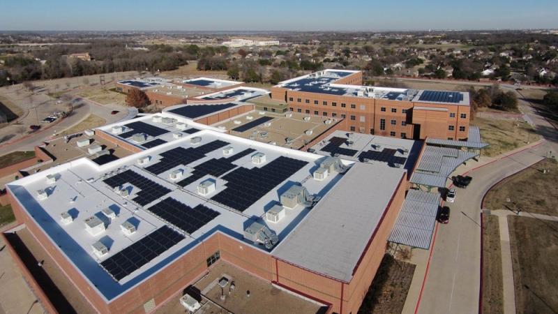 Carroll Independent School District Solar Panels
